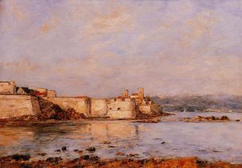 Eugene Boudin : The Harbor of Antibes